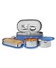 Milton Stainless Steel Lunch Box with Lunch Bag - Blue