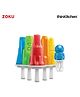 Zoku Premium Space Pop Molds (6) 65ml with Sticks & Drip Guards, Purple | BPA Free Reusable Popsicle & Kulfi Maker | For thinKitchen