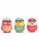 Crackles Press & Go Chick Toy for Babies & Toddlers  Cute Cartoon Push and Go Animal Car  Battery-Free Mini Toy for Early Play  Multicolor  Pack of 1