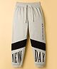 Pine Kids Knit Full Length Lounge Pant With New Opportunities Print - Grey