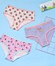 Yellow Bee Cotton Knit Pack Of 3 Lilo & Stitch Featuring Characters Printed Panties - Multi Colour