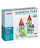 FUNVERSE Magnetic Tiles for Kids, Magnetic Building Blocks for Kids 3 4 5 6 7 8 Years, Educational Learning Toys for 2 3 4 5 Year, Magnetic Toys for Kids, Learning Educational Brain Toys - 45Pcs
