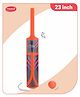 Aditi Toys Small Cricket Kit for Boys & Girls Cricket Set with 1 Cricket Bat 1 Plastic Ball for Indoor & Outdoor Activity Cricket Kit Set for Kids - Red
