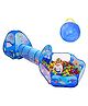 Wembley Toys 3 In 1 Ocean Ball Pool Tunnel with Fold able Tent House for  Indoor & Outdoor Play - Blue