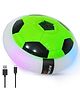 Wembley Toys C Type Rechargeable Hover Football Electric Floating Air Indoor Game Football - Green