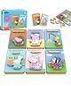 Wembley Toys Peppa Pig Theme My First Foam Puzzle Develops Fine & Motor Skills  with Safe & Non-Toxic Materials Interactive 6 Piece - Multicolor