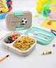 Nayasa Marco 2-Compartment Insulated Stainless Steel Lunch Box- Medium, Leakproof, 650 ml, Grey