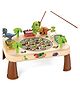 NEGOCIO Dino Fishing Toys Game Battery Operated Hand-eye Coordination Spinning Parent-child Interactive Happy Fishing Toys- PACK OF 1- COLOR MAY VARY