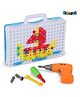 Kidology Plastic Electric Drill & Screw Set