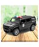 VGRASSP Mini Die Cast Police SUV Car Toy For Kids - 1:32 Scale Off-Road Model With Pull Back Action, Rubber Tires And Openable Doors - Perfect Gift For Kids - Color May Vary