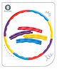 Aditi Toys Hula Hoop for Adults & Kids, Inter-Lockable 8 Pieces Exercise & Fitness Hula Hoop, Detachable Multicolor Hoola Hoop, BIS Approved - Multicolor