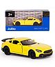 Jukku Resembling Mercedes Benz GT R Diecast Car, Pullback, Openable Doors, 1:36 Scale - Yellow