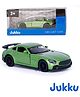 Jukku Resembling Mercedes Benz GT R Diecast Car, Pullback, Openable Doors 1:36 Scale - Green