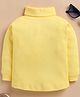 Unfab Cotton Jersey Knit Full Sleeves Solid Thermal Vest - Yellow
