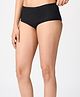 Healthfab GoPadFree Black Reusable Cotton Mid Rise Heavy Flow Period Panty - 2XS