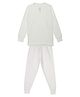 DOLLAR Cotton Blend Knit Full Sleeves Solid Thermal Set - Off White