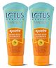 Lotus Herbals Safe Sun Sports Super-Stay Sunblock Spf 70 Pa+++| Calendula And Chamomile | 40 g ( Pack Of 2 )