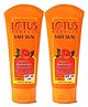 Lotus Herbals Safe Sun Vitamin C Matte Gel Daily Sunscreen | Spf 50 | Pa+++ | Anti Pollution |100 g ( Pack Of 2 )