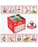 Kids First Learning Library Set of 10 Books ABC, Numbers, Shapes, Colors, Farm Animals & Pets, Birds, Fruits, Vegetables & Transport, Family_English Printed Edition