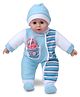 ToyMark Happy Baby Doll Sky Blue- Height 38 cm