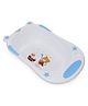Baby Bath Tub - White & Blue (Print May Vary)