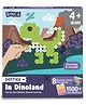 Binca Dotties Dot Art Activity Kit, 1500+ Stickers, 8 Dinosaurs Mess-Free Activities, DIY Dot Sticker Art for Toddlers
