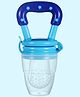 Bebe Burp BPA-Free Silicone Fruit Feeder (Fresh Food Nibbler, Blue, 6+ Months)