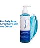 Be Bodywise Exfoliating Body Wash with 5% AHA BHA  For Strawberry Skin Body Acne & De Tan - 250 ml