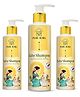 Pure Aura Baby Shampoo Pack of 3 (200ml Each) | Tear-Free, Gentle Cleansing for Soft, Shiny Baby Hair
