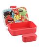 Jaypee Plus Mybox Airtight Leakproof Lunch Box for School Kids, Food Grade, 300ml Red