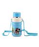 JAYPEE Steel Safe 400ml Inner Stainless steel Insulated Water bottle with Fliptop Lid, Disney Mickey Blue, Leakproof, BPA Free, Food Grade, School, Picnic Bottle & Sipper Bottle for Kids