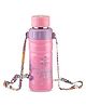 JAYPEE Steel Safe 600ml Inner Stainless steel Insulated Water bottle with Fliptop Lid, Disney Frozen Pink, Leakproof, BPA Free, Food Grade, School, Picnic Bottle & Sipper Bottle for Kids