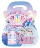 NEGOCIO Frozen Princess Vanity Nail Art Make up kit for Kids Pretend Nail Games Home Salon - PACK OF 1 - COLOR MAY VARY