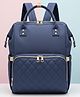 Purple Tots Maternity Diaper Bag - Navy blue 