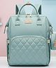 Purple Tots Maternity Diaper Bag - Cyan 