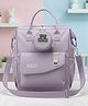 Purple Tots Solid Maternity Diaper Bag - Purple