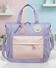 Purple Tots Solid Maternity Diaper Bag - Pink & Purple