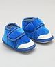 KIDSUN Colour Blocked Velcro Closure Booties - Sky Blue