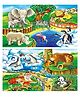 Chocozone 120 Pcs Animal Jigsaw Puzzle for Kids, Educational Puzzles for Kids Boys and Girls (44cm x 28cm) - Pack of 2