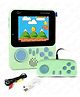 Vikrida G7 Retro Handheld Game Console with 666 Built-in Games | 3.5-Inch LCD Color Screen, Gamepad Support for Kids  Green