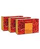 Vaadi Herbals Pack Of 3 Luxurious Saffron Soap - Skin Whitening Therapy - (75g X 3)