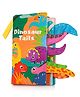 Dinosaur Theme Baby Cloth Book for Infants & Toddlers - Pack of 1 Multicolor