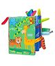 Jungle Theme Soft Cloth Book for Baby & Toddlers -Pack of 1 Early Educational Book