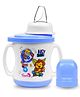 Baby Dolphin 2 in 1 Super Cup with Silicone Spout 200ml,Baby Sipper,Baby Sippy Cup,BPA Free - Blue