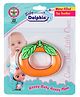 Baby Dolphin Orange Shaped Water Filled Teether - Orange
