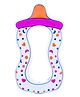 Baby Dolphin Feeder Shaped Water Filled Teether - Multicolour