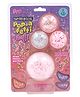 Scoobies Pop-a-fetti Sensory Squishy Balls  Confetti Glitter Set of 4