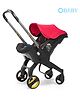 OBABY Stroller cum Car Seat  5 Point Safety Harness Ergonomic Foldable seat Stroller for New Born and Toddler