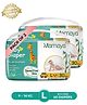 Mamaya Baby Diaper | Bubble Sheet Technology | 12 hours Protection | Large Size |60 pcs