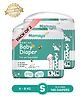 Mamaya Baby Diaper | Bubble Sheet Technology | 12 hours Protection | Small Size | 148 pcs